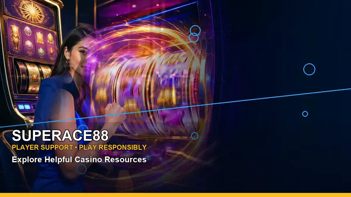 SUPERACE88 mobile casino access shown in a close-up layout, highlighting a phone-friendly gaming experience