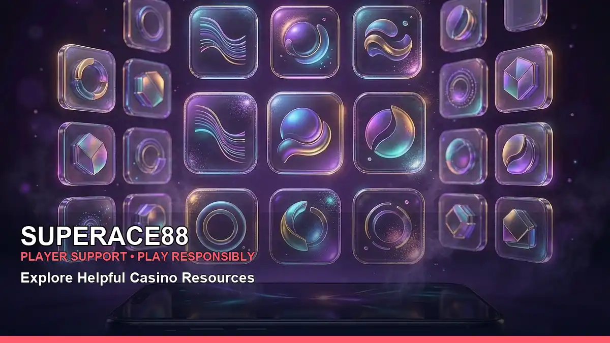 SUPERACE88 mobile casino app download concept highlighting convenient play on handheld devices