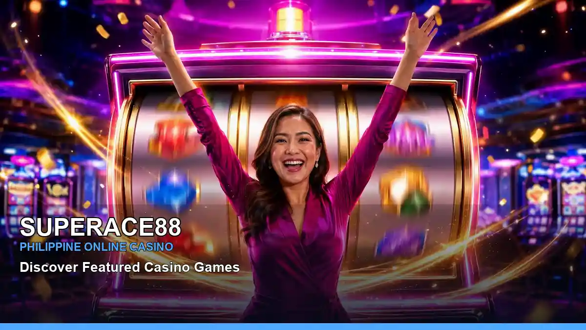 SUPERACE88 Free Spins Slots in a bright, high-energy layout for Philippine players